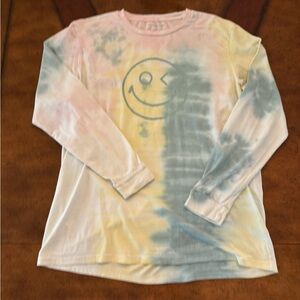 Outerknown Tie Dye Long Sleeve T-Shirt Size Large